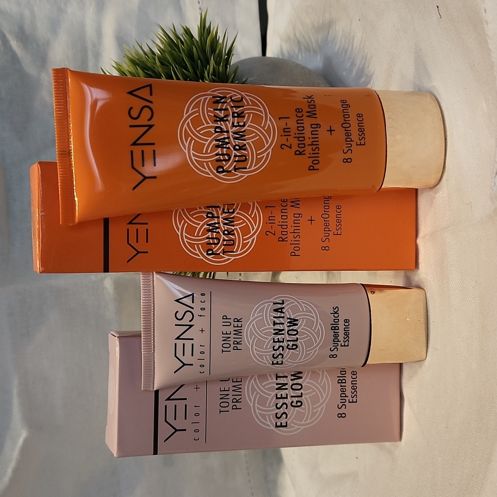 Yensa Tone Up Primer Essential Glow & Radiance Polishing Mask